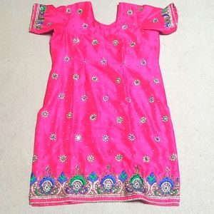 Sparkly Pink Salwar Suit